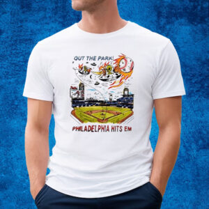 Out The Park Philadelphia Hits Em T-Shirt