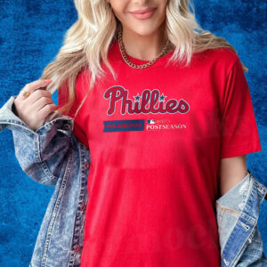 Philadelphia Phillies Nike 2023 Postseason Authentic Collection Dugout Shirt