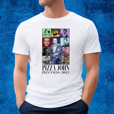 Pizza John Pizzamas 2023 The Eras Tour Shirt