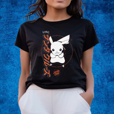 Pokemon X Santa Cruz Pikachu Ss Shirts