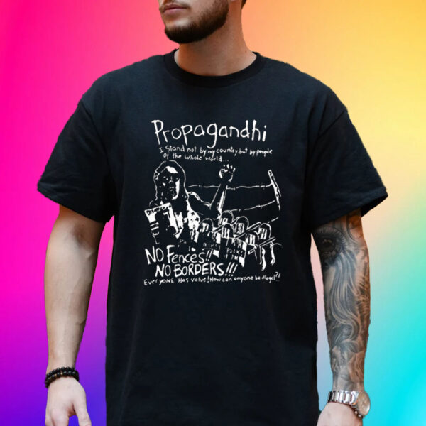 Propagandhi No Borders No Fences Unisex Shirt