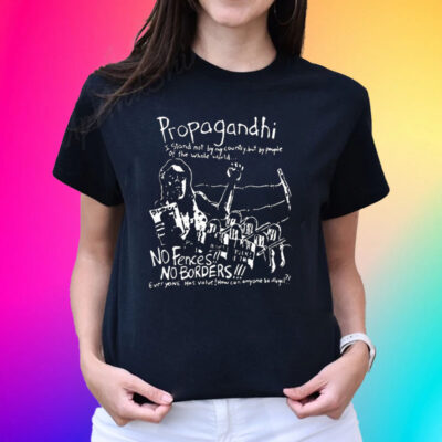 Propagandhi No Borders No Fences Unisex Shirts