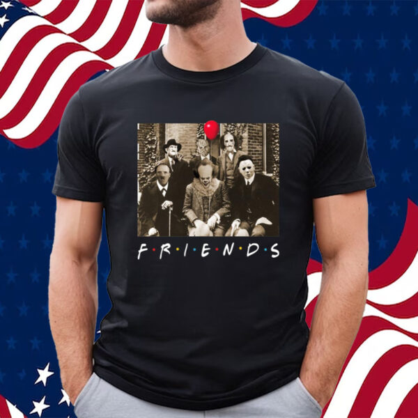 Psychodynamics horror characters Friends shirt