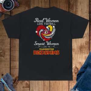 Real Women Love Football Washington Redskins T-Shirt