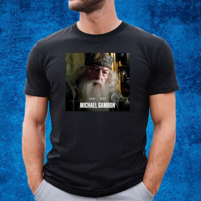 Rip Dumbledore Michael Gambon 1940-2023 T-shirt