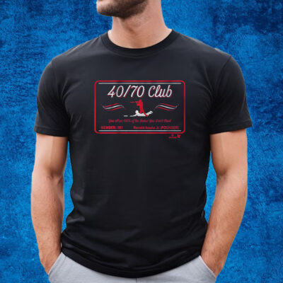 Ronald Acuña Jr 40 70 Club Card Shirt