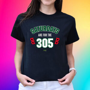 Saturdays Unisex T-Shirts For Miami College Fans