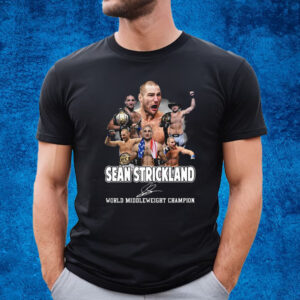 Sean Strickland World Middleweight Champion T-Shirt