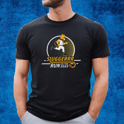 Sluggerrr Run 5k 10k 2023 T-Shirt