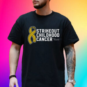 Strikeout Childhood Cancer Unisex Shirt