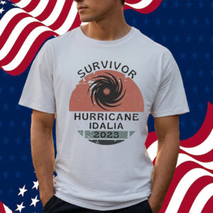 Survivor hurricane idalia 2023 vintage T-shirt