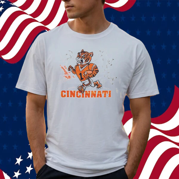 Tackling tiger cincinnatI shirt