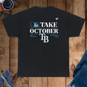 Tampa Bay Rays Fanatics Branded 2023 Postseason Locker Room T-Shirt