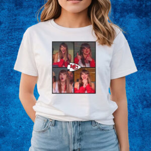 Taylor Swift Supports Travis Kelce at Chiefs Football Game Shirts