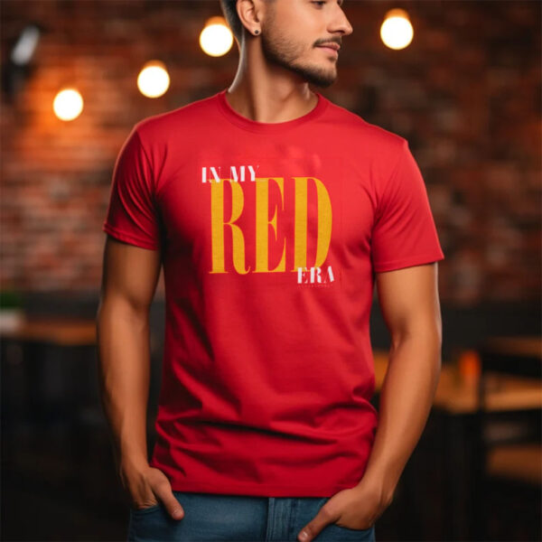 Taylor Swift Themed Chiefs In My Red Era Shirt Men T-Shirt - ShirtsOwl  Office