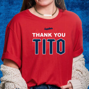 Thank You Tito Cleveland Guardians T-Shirts