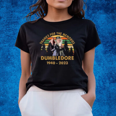 Thanks For The Memories Dumbledore 1940-2023 Shirts