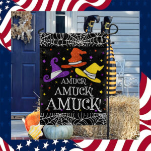 Three Witches Halloween Flag