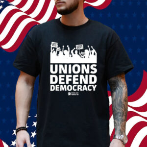 Unions Defend Democracy-Unisex T-Shirt