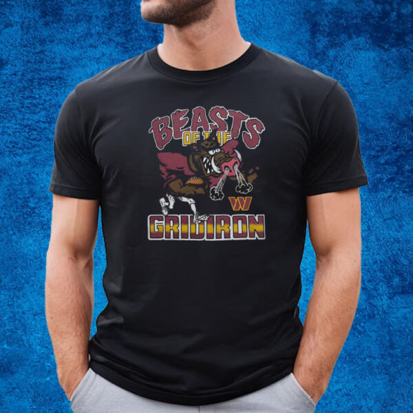 Washington Commanders Beasts Of The Gridiron Shirt