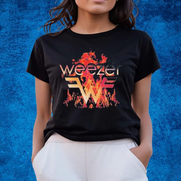 Weezer Hellfire Shirts