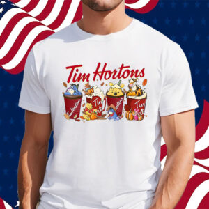 Winnie-The-Pooh Tim Hortons Coffee Shirt