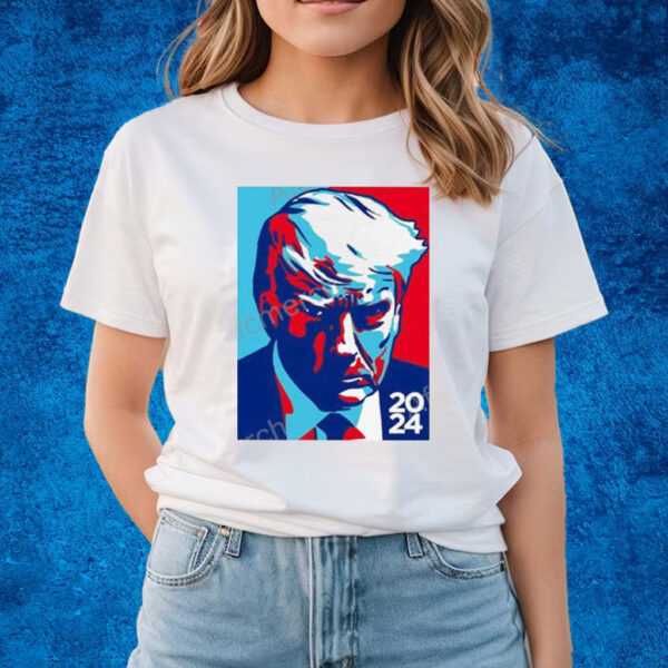 Winred Donald Trump merch Trump colorblock 2024 T-shirts