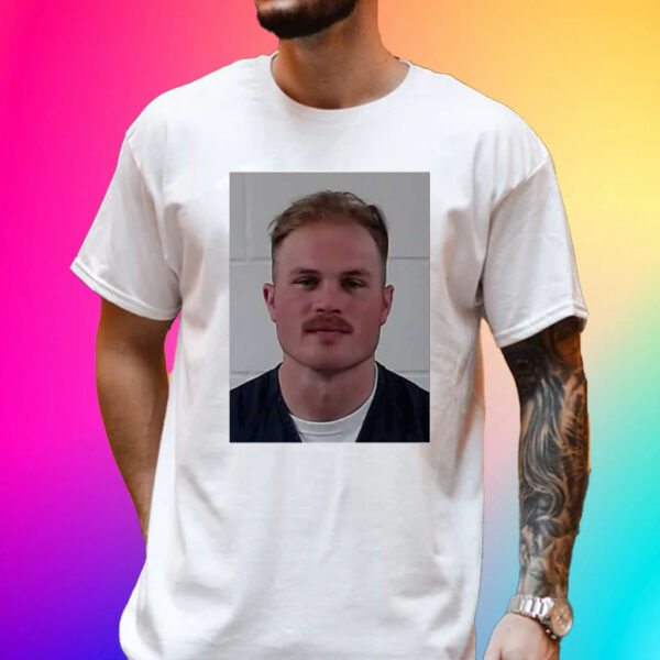 Zach Bryan Mugshot Shirt Hot Vinita Oklahoma