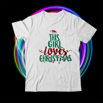 This Girl Loves Christmas T-Shirt