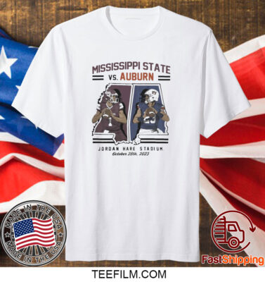 MississippI State Bulldogs Vs Auburn Tigers 2023 Game Day Matchup Shirts