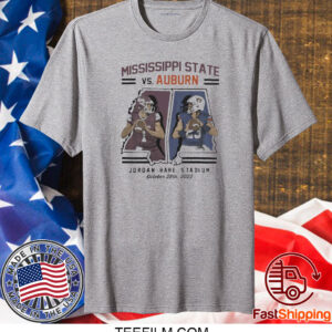 MississippI State Bulldogs Vs Auburn Tigers 2023 Game Day Matchup Shirts