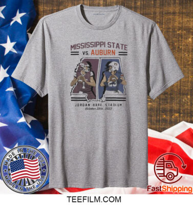 MississippI State Bulldogs Vs Auburn Tigers 2023 Game Day Matchup Shirts