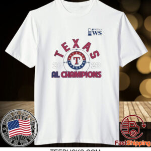 Texas Rangers 2023 American League Champions Power Play Tri Blend TShirt