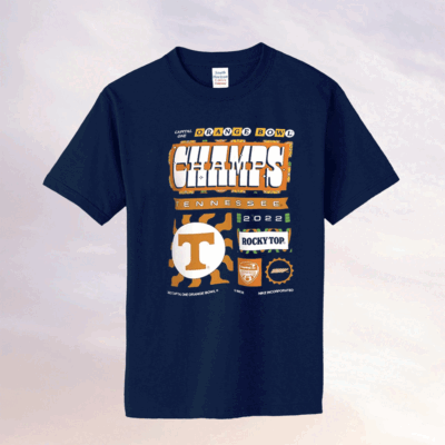 Tennessee Volunteers 2022 Orange Bowl Champions Locker Room Shirts