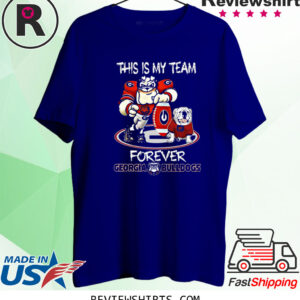 This Is My Team Georgia Bulldogs Forever Shirts