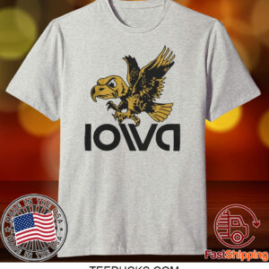 Official Iowa Hawkeyes Flying Herky T-Shirt