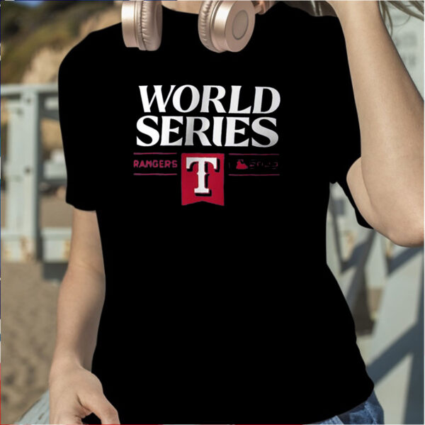 Official Texas Rangers 2023 World Series Nike T-Shirt