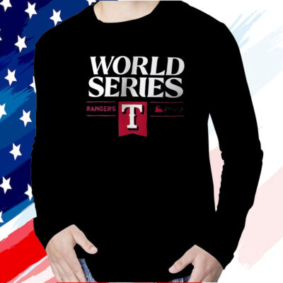 Official Texas Rangers 2023 World Series Nike T-Shirt