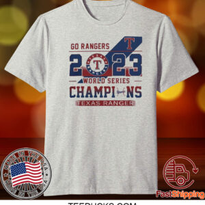 Go Rangers 2023 Texas Rangers American League Champions Shirt