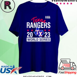 Official Baseball Texas Rangers 2023 World Series Shirt