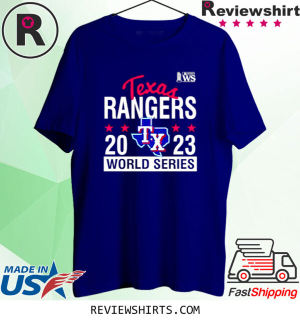 Official Baseball Texas Rangers 2023 World Series Shirt