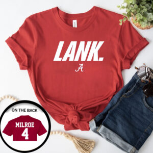 Lank – Ncaa Football Jalen Milroe 4 TShirt