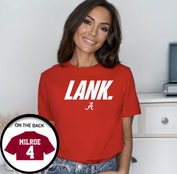 Lank – Ncaa Football Jalen Milroe 4 TShirt