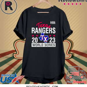 Official Baseball Texas Rangers 2023 World Series Shirt