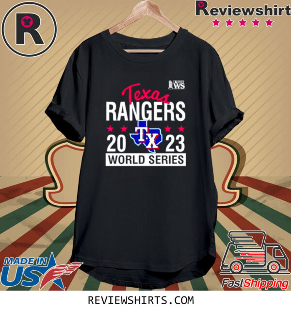 Official Baseball Texas Rangers 2023 World Series Shirt