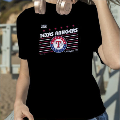 Texas Rangers Majestic Threads 2023 World Series Local Lines T Shirt