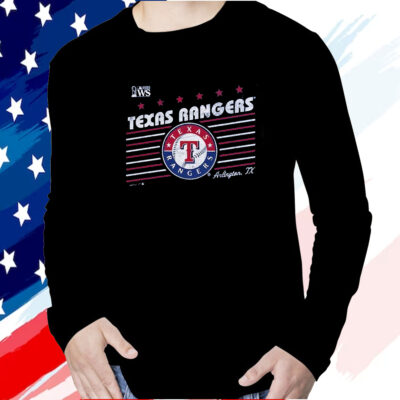 Texas Rangers Majestic Threads 2023 World Series Local Lines T Shirt