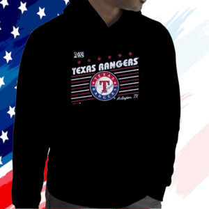 Texas Rangers Majestic Threads 2023 World Series Local Lines T Shirt