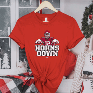 Horns Down TShirt For Oklahoma College Fans