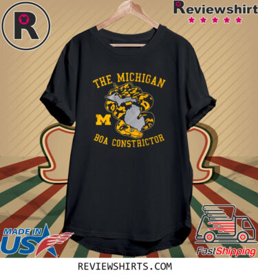 Official Michigan Football Bow Constrictor Shirt